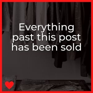 Everything below has been sold.